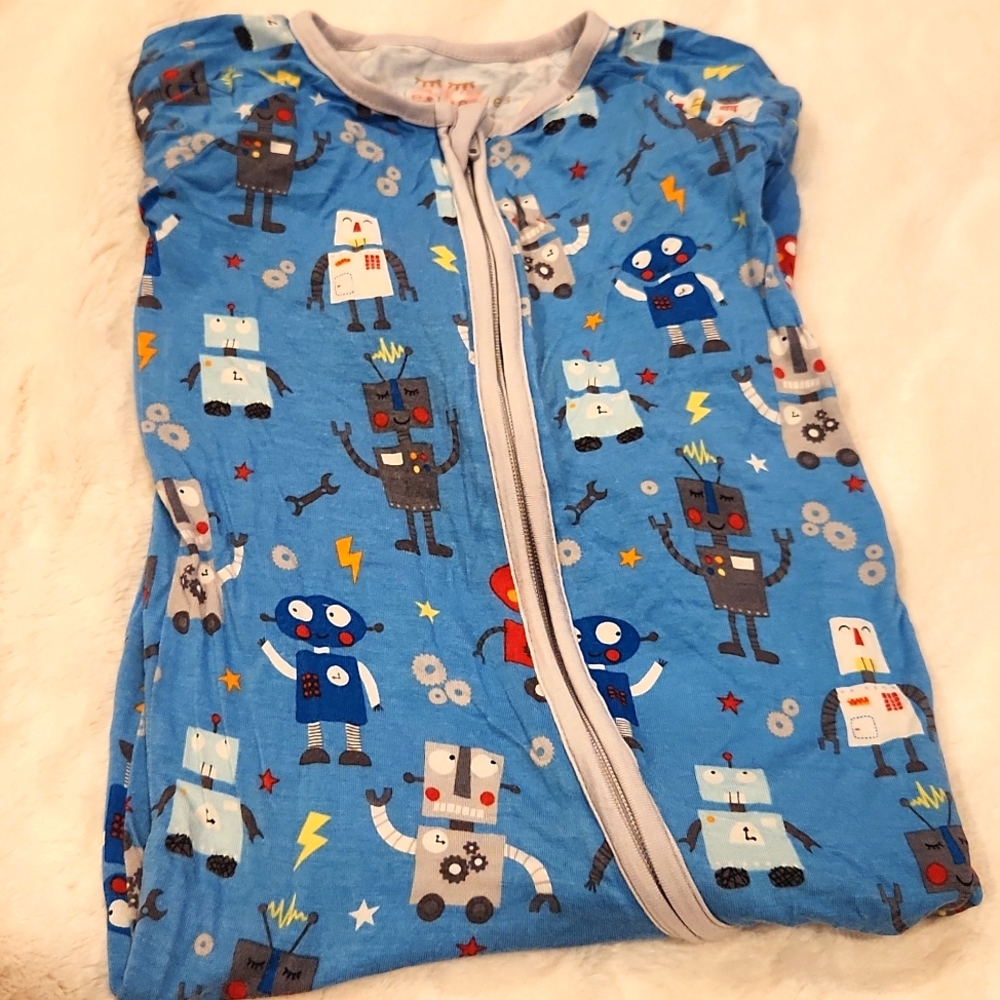 Little Sleepies Bamboo Pajamas Zippy in 6-12 months